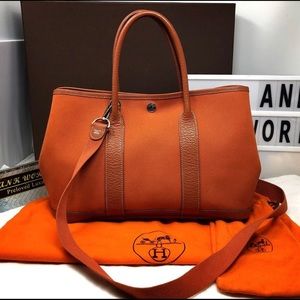 hermes garden party with strap